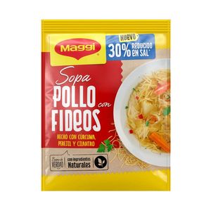 Sopa Pollo Fideos Maggi