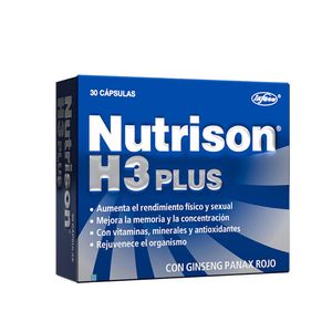 Vitaminas Minerales y Antioxidantes Nutrison H3