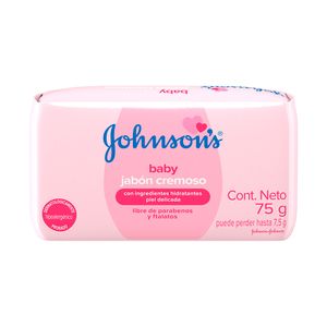Jabón Pastilla Cremoso Hidratante Johnsons Baby