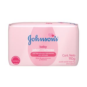 Jabón Pastilla Cremoso Humectante Johnsons Baby