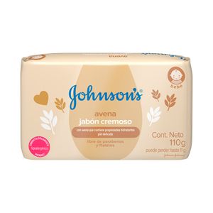 Jabón Pastilla Avena Johnsons Baby