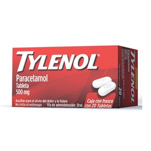 Analgésico Acetaminophen Tylenol