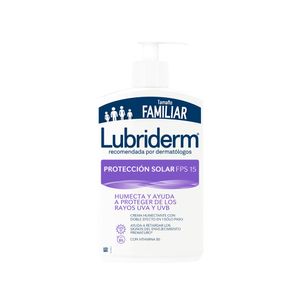 Crema Corporal Protección Solar FPS 15 Lubriderm