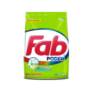 Detergente Polvo Limón Antibacterial Fab
