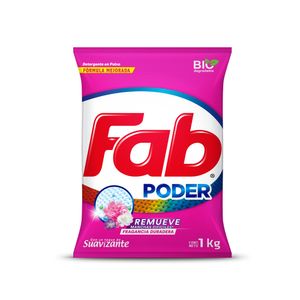 Detergente Polvo Flores Amores Toque Suavizante Fab