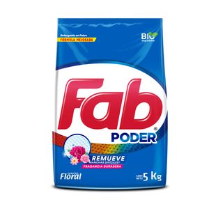 Detergente Polvo Floral Fab