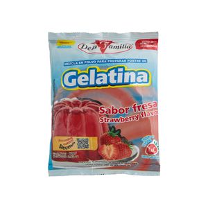 Gelatina Fresa De La Familia