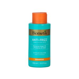 Shampoo Antifrizz Aceite Argán Y Proteínas De Seda Biometik