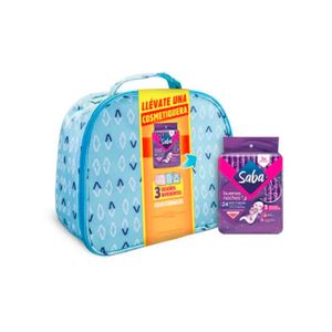Toalla Femenina Nocturna Saba + Cosmetiquera