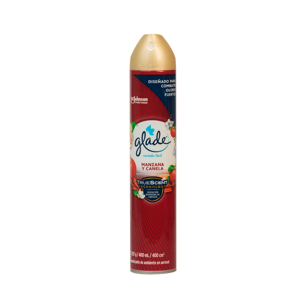 Glade ambientador en spray 300 ml. Manzana y canela. - Tarraco