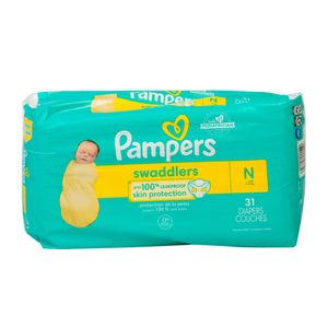 Pañal Desechable Talla N Recién Nacido Swaddlers Pampers