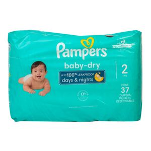 Pañal Desechable Talla 2 Baby Dry Pampers