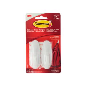 Gancho Designer Blanco Command