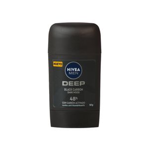 Desodorante Hombre Deep Carbón Nivea Barra