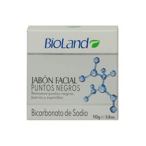 Jabón Pastilla Facial Puntos Negros Bicarbonato Bioland
