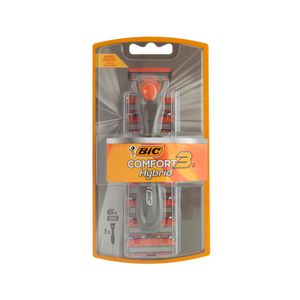 Rasuradora Hybrid Confort 3 Bic + 6 Repuestos