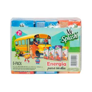 V8 Splash Strawberry Kiwi 6 Pack