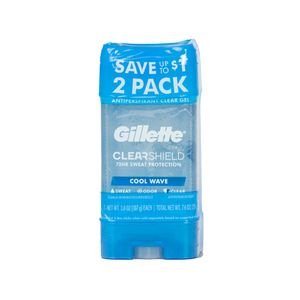 Desodorante Mujer Cool Wave Gillette Gel 2 Pack