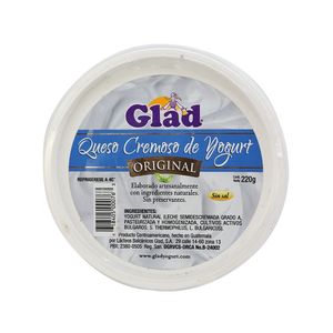 Queso Cremoso Yogurt Sin Sal Glad