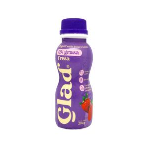 Yogurt Líquido Fresa 0 Grasas Glad