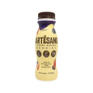 Yogurt Líquido Fresa Mora Artesano