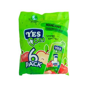 Yogurt Manzana Yescool 6 Pack