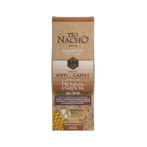 Shampoo Anticanas Jalea Y Henna Tío Nacho