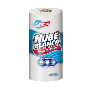 Mayordomo Doble Hoja Multiusos Nube Blanca 60hjs.