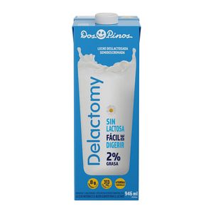 Leche UHT Semidescremada Delactomy