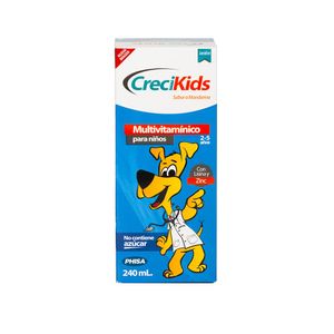 Multivitamínico Mandarina Crecikids