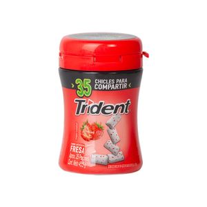 Chicle Fresa Trident Bote