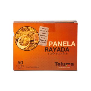 Panela Rayada Teluma 50 Sobres