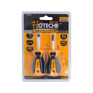 Desarmador Mini De Cruz Y Plano Hoteche