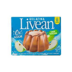 Gelatina Manzana Livean