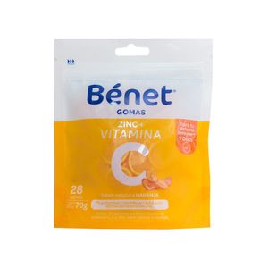 Vitamina C Zinc Gomitas Naranja Benet