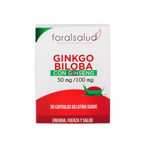 Ginkgo Biloba Con Ginseng Foralsalud