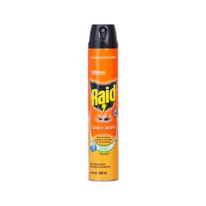 Insecticida Casa Y Jardín Raid