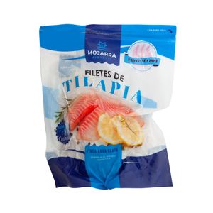 Filete De Tilapia Sin Piel Mojarra Republic 1.90Lb. Aprox. Bandeja