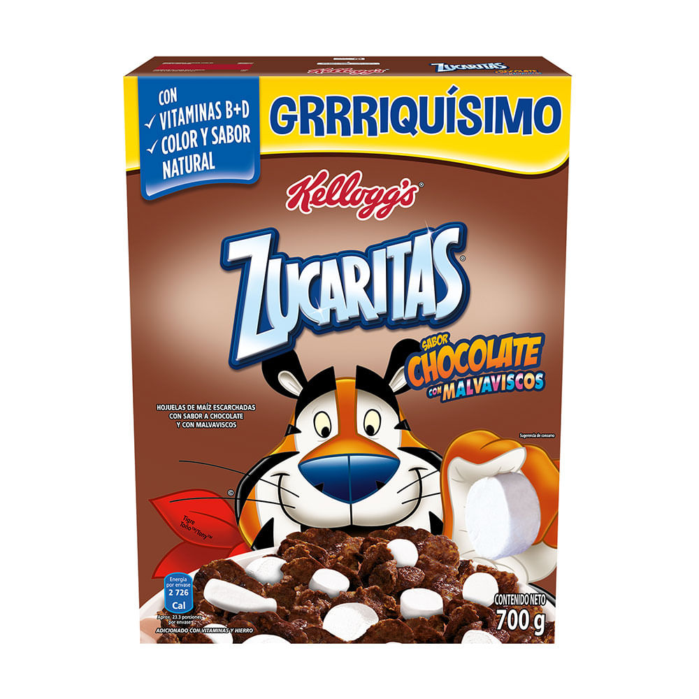 Comprar Cereal Kellogg's® Zucaritas® Sabor Chocolate con Malvaviscos 700gr