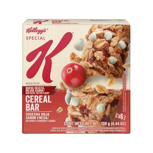 Barra Cereal Cosecha Roja Special K 6 Pack