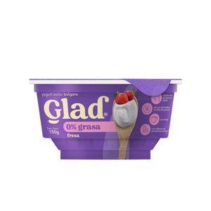 Yogurt 0 Grasas Fresa Glad