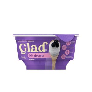 Yogurt 0 Grasas Mora Glad