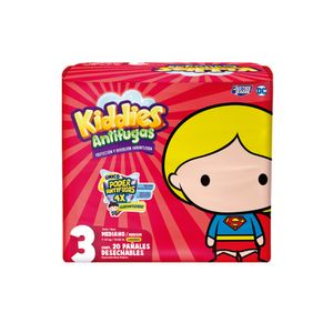 Pañal Desechable Talla M/3 Antifugas Kiddies