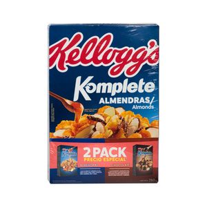 Cereal Komplete Almendra + Chocolate 2 Pack