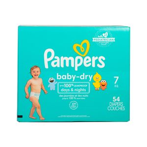 Pañales Pampers Baby-Dry, Talla 6 -32 Unidades