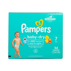 Parent's Choice Pañales para bebé Dry and Gentle (talla 4, 31 unidades,  color amarillo)