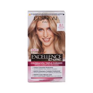 Tinte Dama Rubio Claro Cenizo No. 8.1 Loreal Excellence