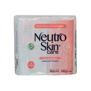 Jabón Pastilla Colágeno Neutroskin 3 Pack