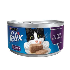 Alimento Gato Paté Pavo Felix