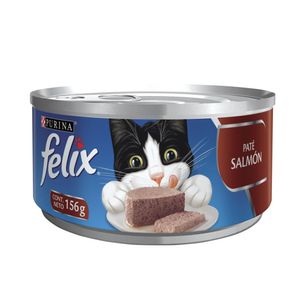 Alimento Gato Paté Salmón Felix